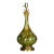 Mid Century Drip Glaze Ceramic Onion Shape Table Lamp For Sale