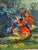 Mid 20th Century Hoi Lebadang (1922-2015) Still Life Lithograph Signed Floral Candles Vietnamese French Art For Sale - Image 9 of 12
