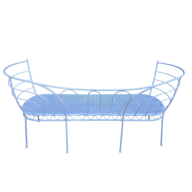Vintage Garden Bench by Gio Ponti, 1940 For Sale - Image 4 of 6