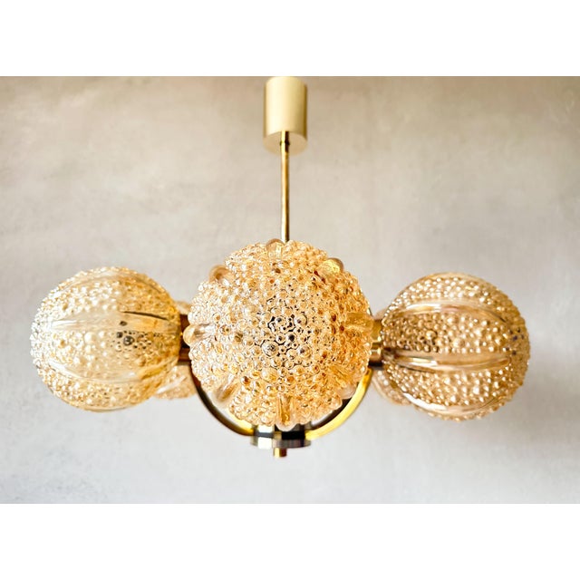 Metal Vintage Sputnik from Kaiser Leuchten, 1970s For Sale - Image 7 of 14