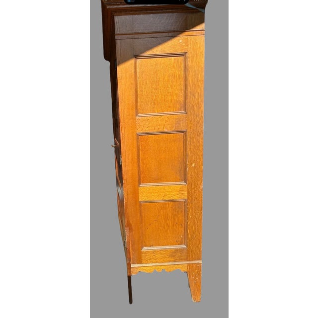 Vintage Antique Oak 24 Drawer Lawyers File Cabinet Apothecary Cupboard For Sale - Image 12 of 12