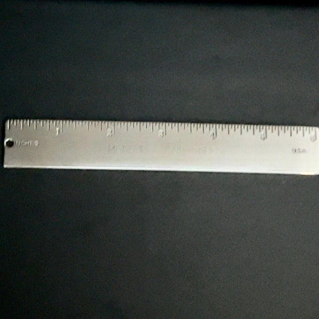 Silver Tiffany & Co Estate Ruler 6" Sterling Silver For Sale - Image 8 of 10
