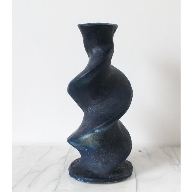 Mid-Century Modern Vintage Sculptural Decorative Plaster Object For Sale - Image 3 of 10