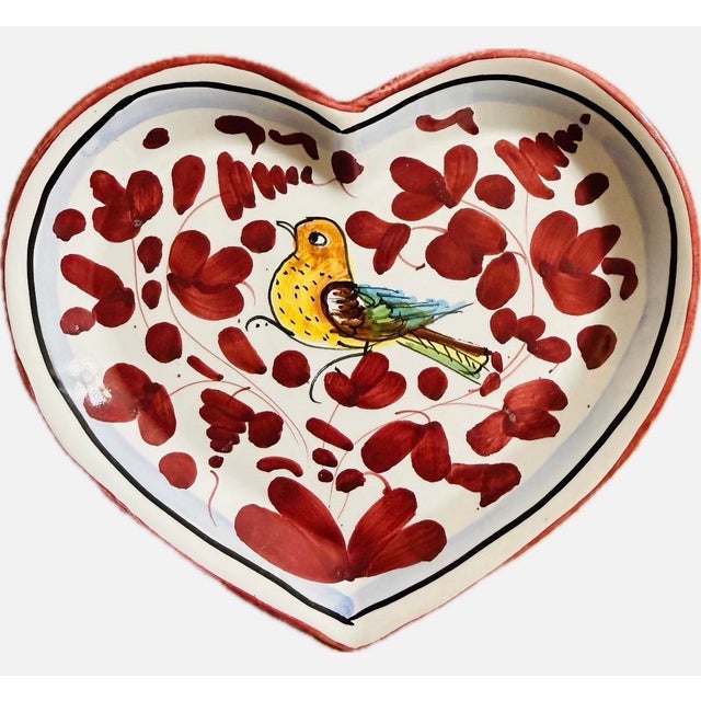 Great vintage set of 10 plates handcrafted in Deruta Italy. Perfect for your favorite dessert or a gift. They are hand -...