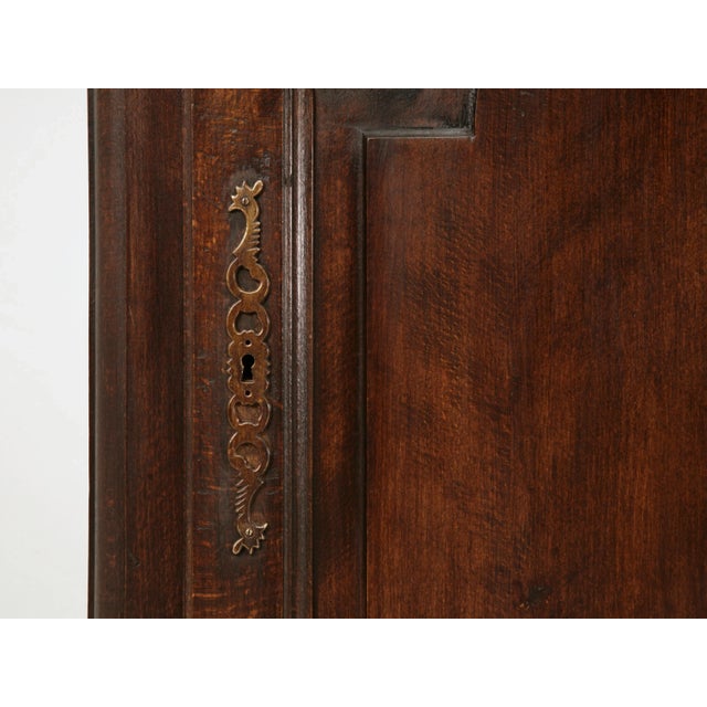 Vintage French Oak Flip-Top Confiturier, Cabinet, Cupboard or Dry Sink, or Bar For Sale - Image 9 of 10