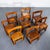 English Children's Stacking School Chairs, 1920s, Set of 6 For Sale - Image 11 of 11