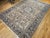 Textile Vintage Persian Heriz Rug, Hand-Knotted Wool, Geometric Medallion Pattern,Tan & Navy, 9x13 For Sale - Image 7 of 18