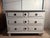 Louise Seize Empire style chest of drawers, shabby chic, coarse-grained oak.