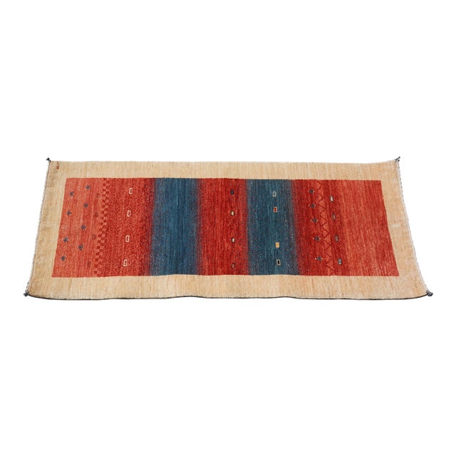 Fine Quality Approx. 3x6 Tribal Wool Runner Area Rug For Sale