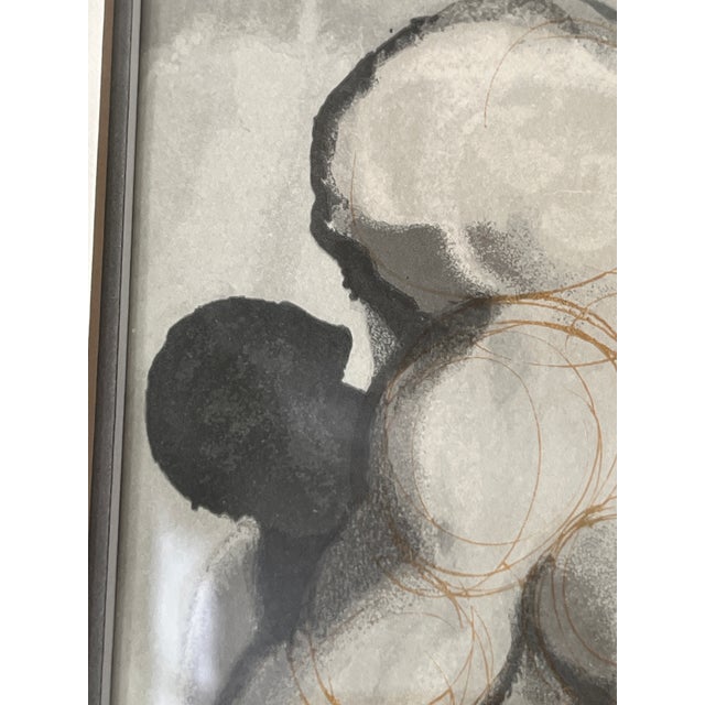 This vintage framed print of Purgatory Canto 6 from Salvador Dalí’s Divine Comedy series is a surrealist interpretation of...