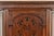 Berkey & Gay Antique English Tudor Carved Walnut and Burl Wood Bookcase or Bar Cabinet, Circa 1920s For Sale - Image 9 of 17