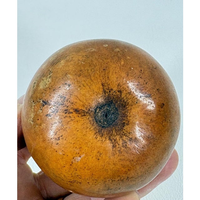 Antique South American 800 Silver & Hand-Chiseled Calabash Yerba Mate Set For Sale - Image 9 of 12