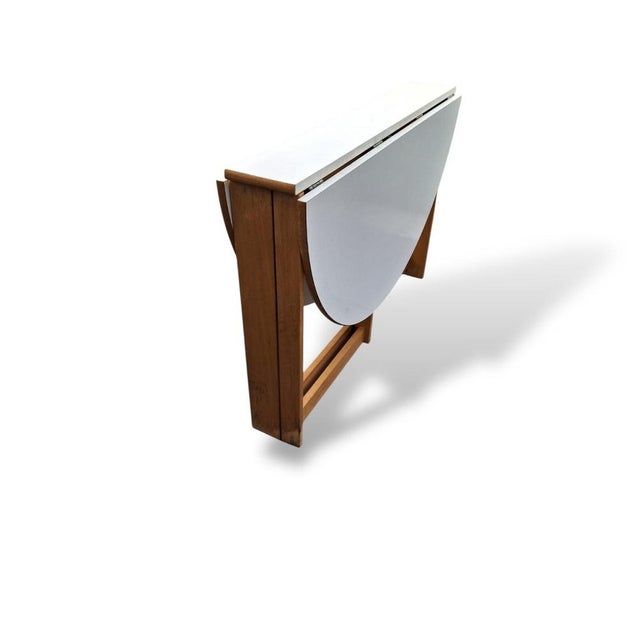 Mid-Century Formica Folding Dining Table from Habitat For Sale - Image 6 of 9