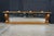 Late 19th Century Antique Victorian Quartersawn Oak American Empire Mantel Mirror Backsplash 60" For Sale - Image 5 of 12