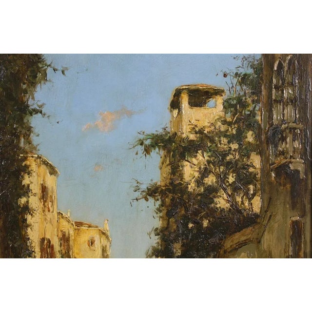 Traditional Large Post Impressionist Oil Painting Venice, Albert Duprat 1882-1974 For Sale - Image 3 of 12