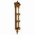 Theodore Alexander 62” Neoclassical Style Mahogany & Gilt Wall Mirror W/ Shelves Brackets For Sale In Atlanta - Image 6 of 7