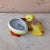 Art Deco C.1930 German Porcelain Duckling With Bow Box For Sale - Image 3 of 7