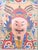 Asian Antique 1800s Yao Taoist Paper Ceremonial Mask From Vietnam Matted and Framed For Sale - Image 3 of 4