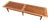 1960s Lane Acclaim XL Dovetail Coffee Table For Sale