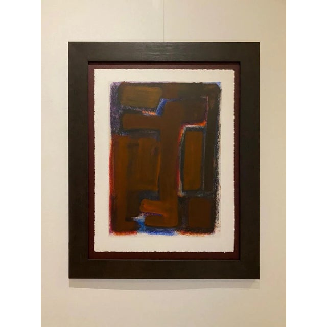 Gilbert Pauli, Faces of the Soul No. 9, Pastel, 2019 For Sale - Image 7 of 8