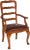 Ladder Back Arm Chair in a Cappuccino Finish For Sale - Image 11 of 11