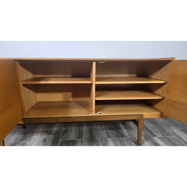 Wood Vintage Wooden Sideboard from Frantisek Mezulanik, 1960s For Sale - Image 7 of 10