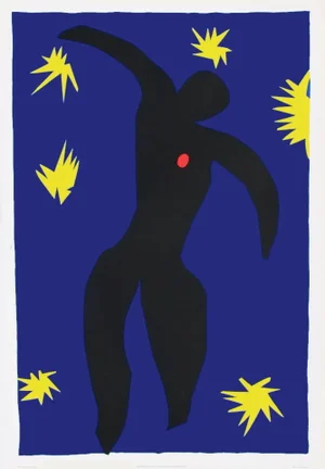 1990, Henri Matisse (After) Icare / Icarus, Large Screenprint