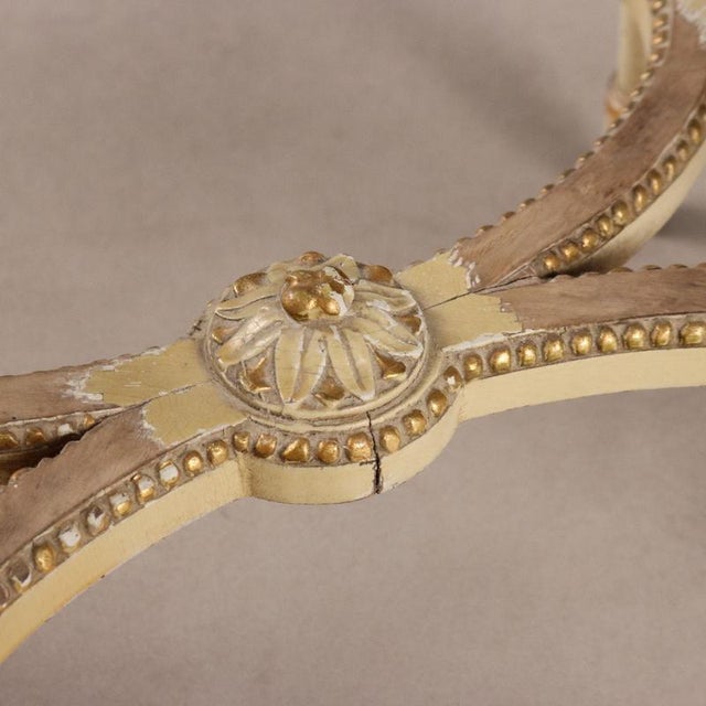 Italian Neoclassical Style Coffee Table in Wood For Sale - Image 6 of 11