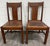 This is a gorgeous authentic pair of antique Arts & Crafts Mission dining chairs by Michigan Chair Company of Grand...