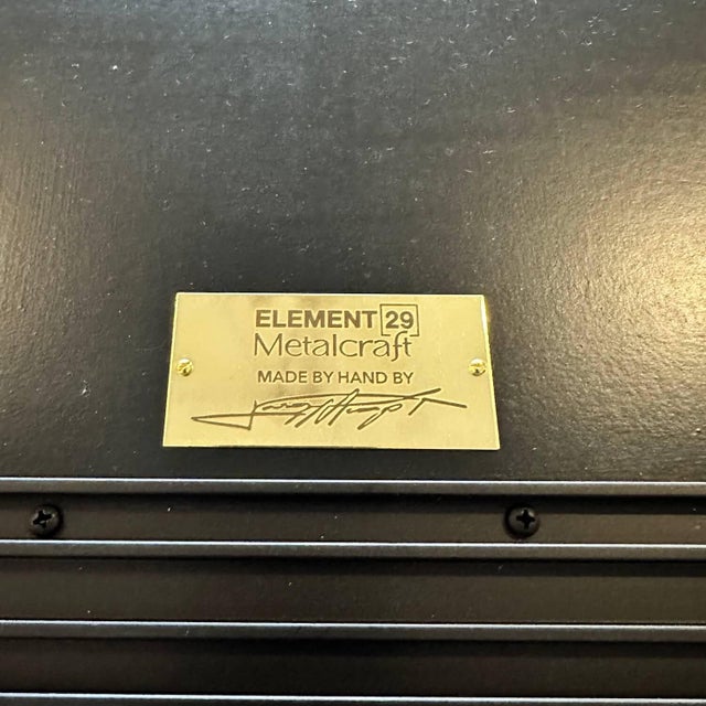 Copper Wall Art With Blue & Green Patina "The Blue Hour" by Jeremy Maronpot For Sale - Image 13 of 13