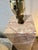 1960s Mid Century Modern Rosalia Marble Real Block Lamp 12”x3.5” Cream Pink After Gibbings Solid Block For Sale - Image 9 of 9