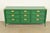 An exceptional mid-century modern Hollywood Regency Campaign triple dresser or credenza By Stanley Furniture USA, Circa...