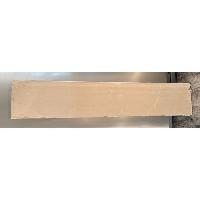 Paint Horizontal Abstract Figurative Painting by Christopher Shoemaker 43.5” Long, Signed For Sale - Image 7 of 10