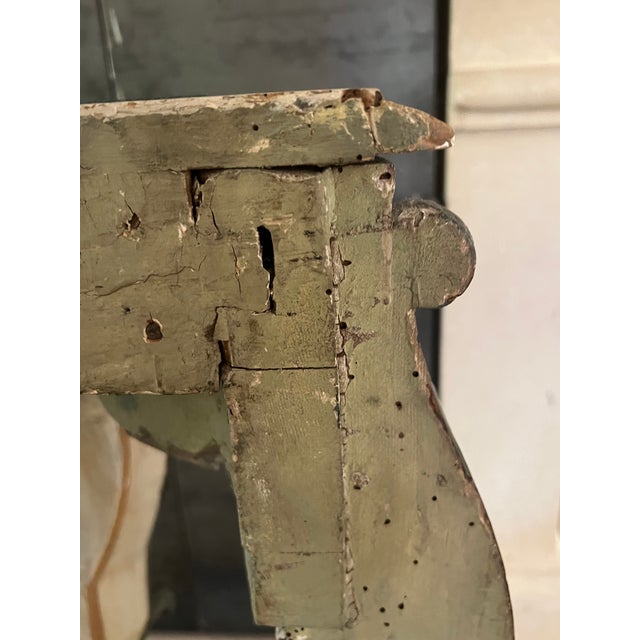 19th Century Rococo Style Italian Console Table Marble Top For Sale - Image 17 of 18
