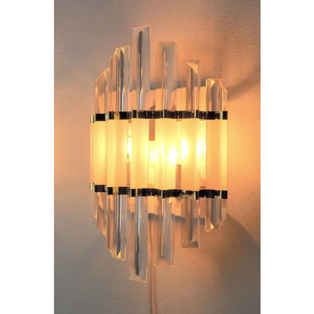 Venini Sconce from Venini, Italy, 1970s For Sale - Image 4 of 8