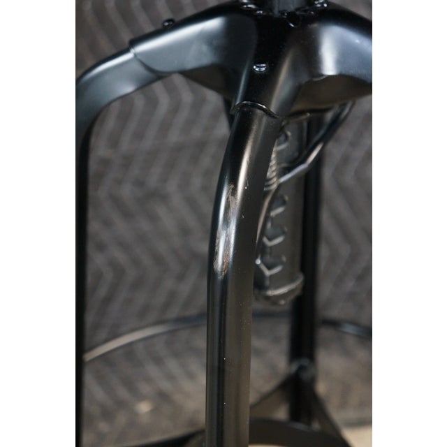 3 Restoration Hardware Industrial Modern Adjustable Vintage Toledo Bar Stools Set For Sale - Image 10 of 18
