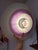 Purple White and Purple Metal Louvered Lamp by Formlight, 1970s For Sale - Image 8 of 11