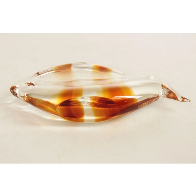 Mid 20th Century Murano Style Glass Butterfly Fish For Sale - Image 12 of 13