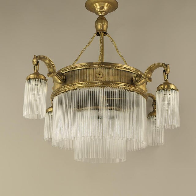 Viennese Coffee House Ceiling Lamp, Austria For Sale - Image 14 of 14
