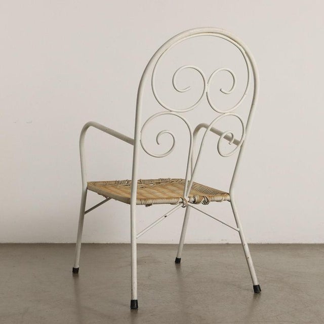 Vintage Garden Chairs, 1960s, Set of 4 For Sale - Image 9 of 11