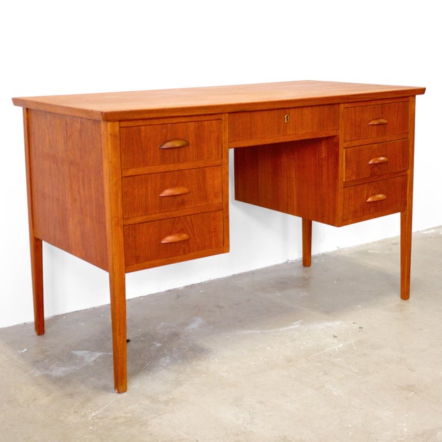 Dimensions: 48 1/4” L x 23 1/4” D x 29 5/8” H Origin: Denmark Designer: Unknown Manufacturer: Unknown Year: 1960s...