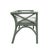 David Francis Charlotte Bench - Evergreen For Sale - Image 4 of 7