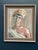 Unknown, Portrait of a Woman, 1950s, Oil on Panel, Framed For Sale - Image 12 of 12