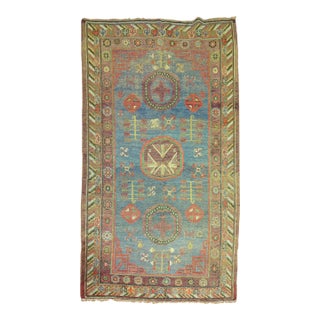 Blue Antique Khotan Rug - 5'3" x 8'9" For Sale