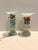 Antique White Opaline Vases With Fruit, Flowers, and Glass Applied Snakes - A Pair For Sale - Image 4 of 11