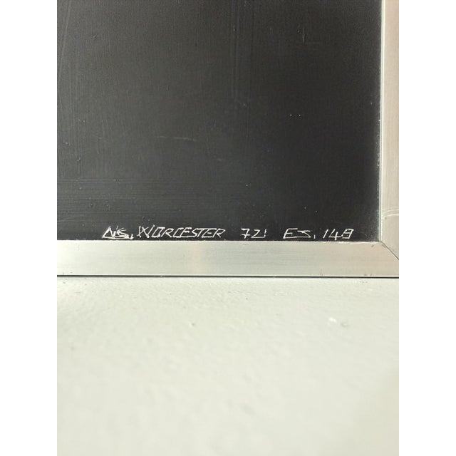 Black Kinetic Op Art Work, Italy, 1970s For Sale - Image 8 of 9