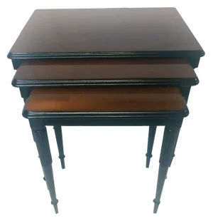 Small Nesting Tables, 1940s, Set of 3