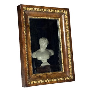 Antique French Mirror in Mahogany, 1800s For Sale