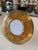 Vintage Round Brass & Burl Wood Picture Frame For Sale - Image 4 of 6