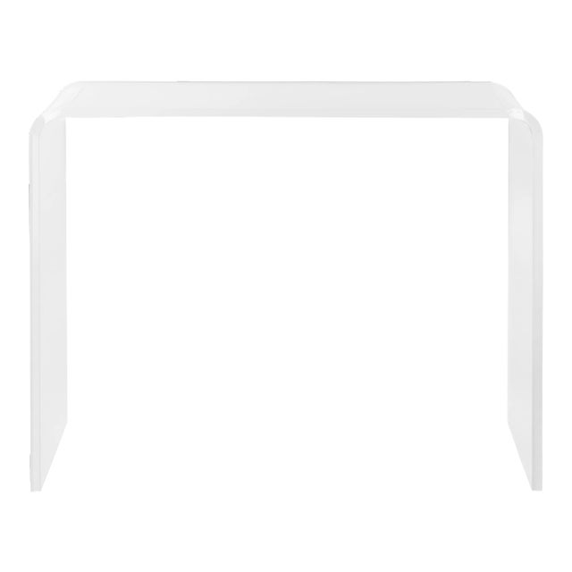Acrylic Console Table in Clear For Sale